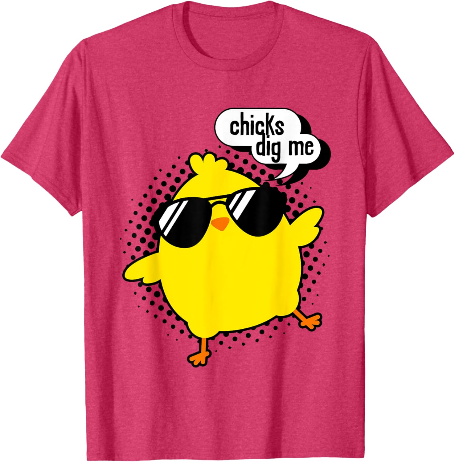 Chicks Dig Me, Teen Toddler Boy Easter Kids Men Funny Easter T-Shirt