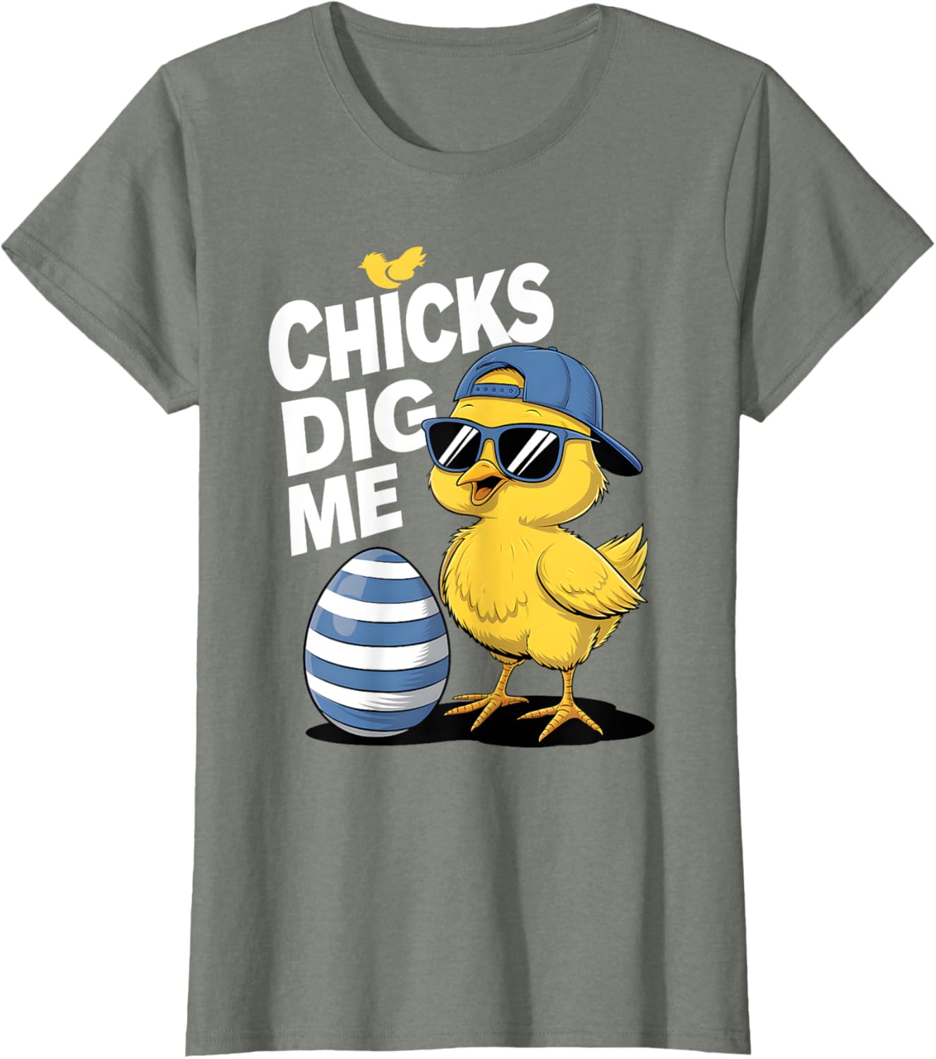 Chicks Dig Me Toddler Boy Easter Boys Easter Toddler Kids T-Shirt