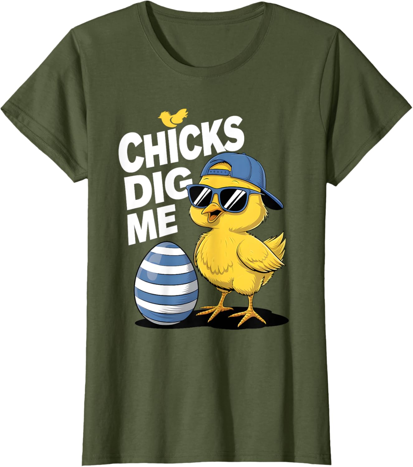 Chicks Dig Me Toddler Boy Easter Boys Easter Toddler Kids T-Shirt