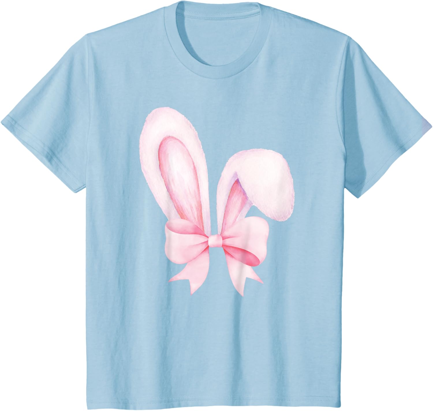 Coquette Bunny Ears Easter Bunny Coquette Bow Trendy Design T-Shirt