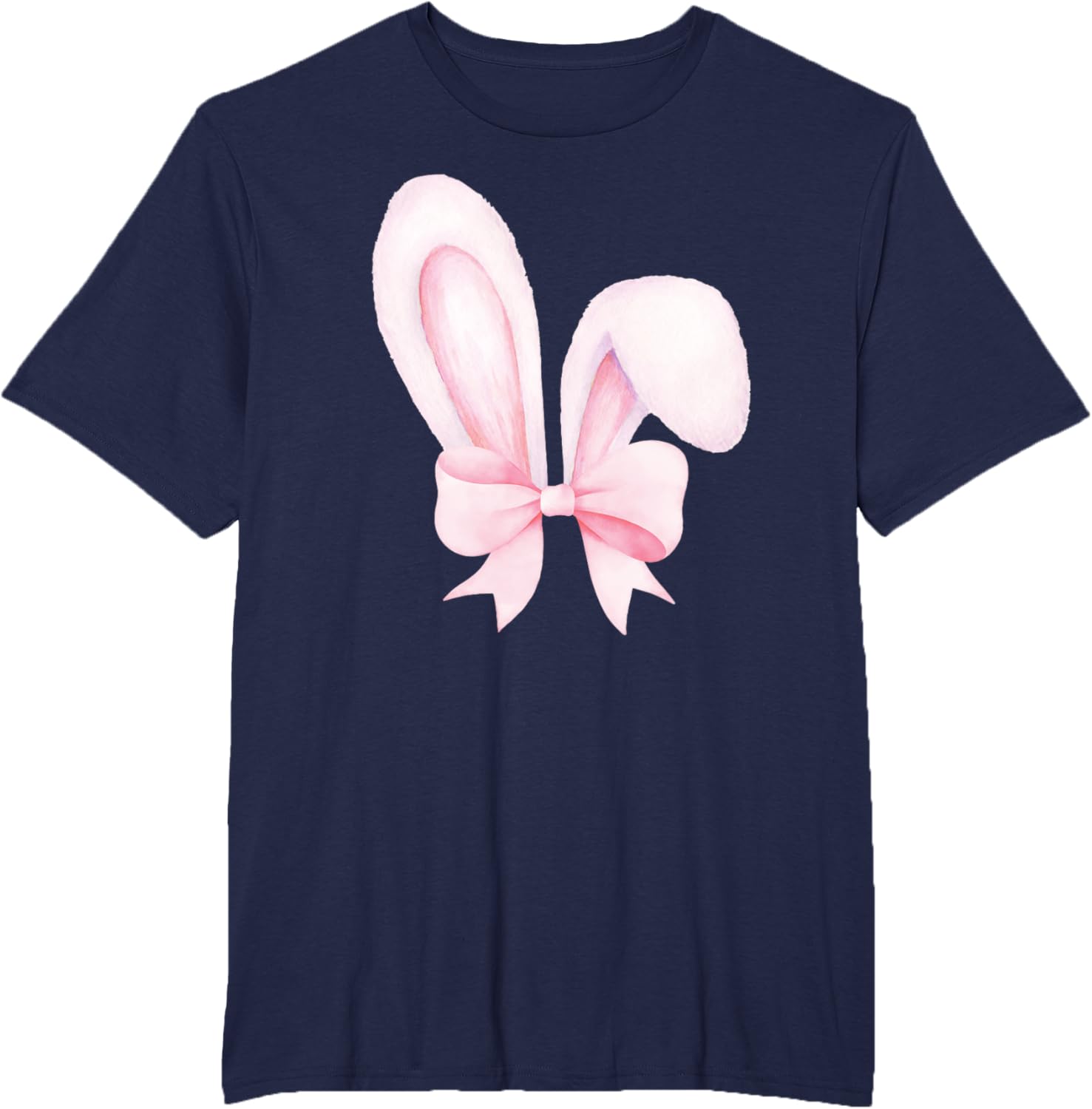 Coquette Bunny Ears Easter Bunny Coquette Bow Trendy Design T-Shirt