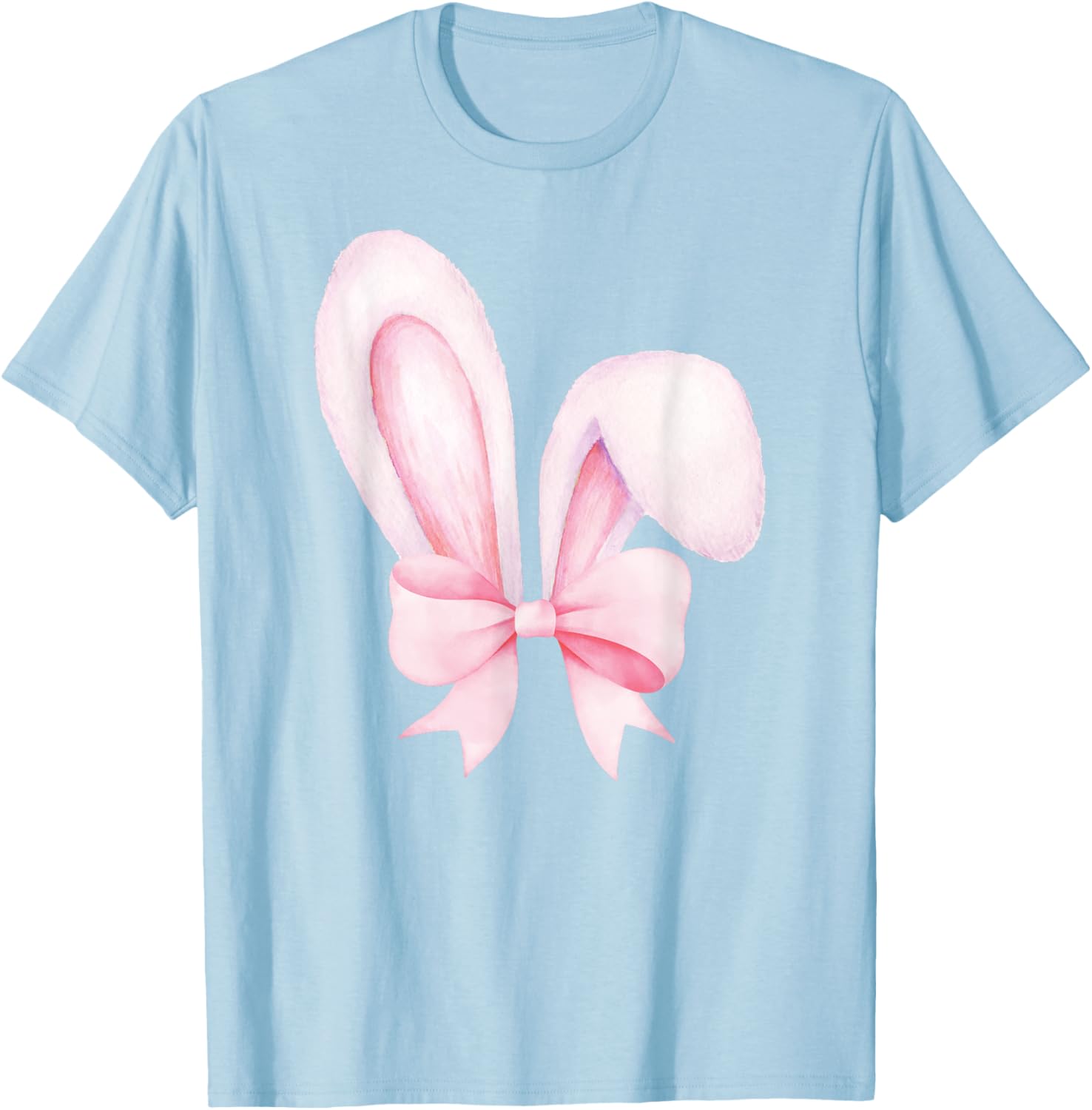 Coquette Bunny Ears Easter Bunny Coquette Bow Trendy Design T-Shirt