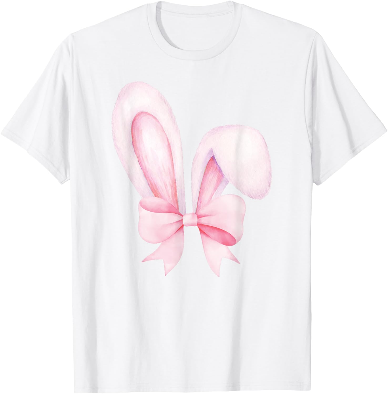 Coquette Bunny Ears Easter Bunny Coquette Bow Trendy Design T-Shirt