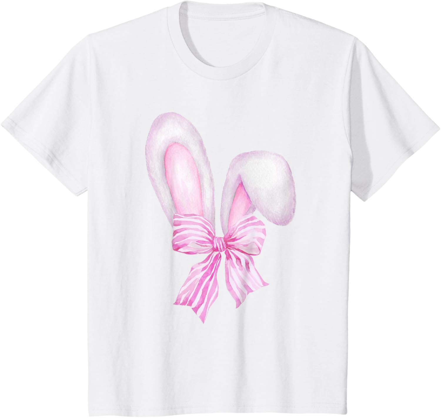 Coquette Bunny Ears Easter Bunny Coquette Bow Trendy Design T-Shirt