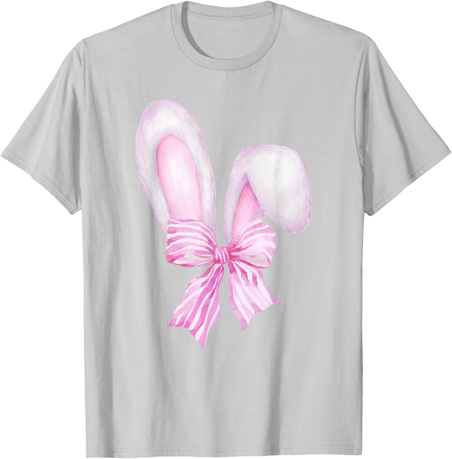 Coquette Bunny Ears Easter Bunny Coquette Bow Trendy Design T-Shirt