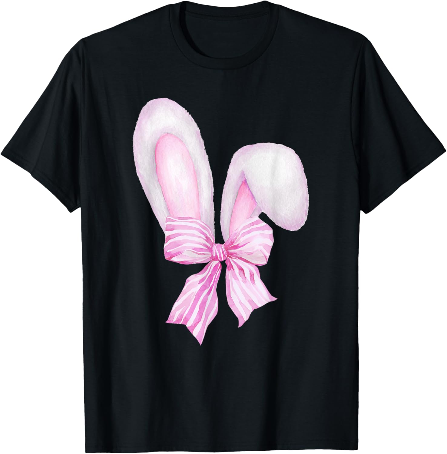 Coquette Bunny Ears Easter Bunny Coquette Bow Trendy Design T-Shirt