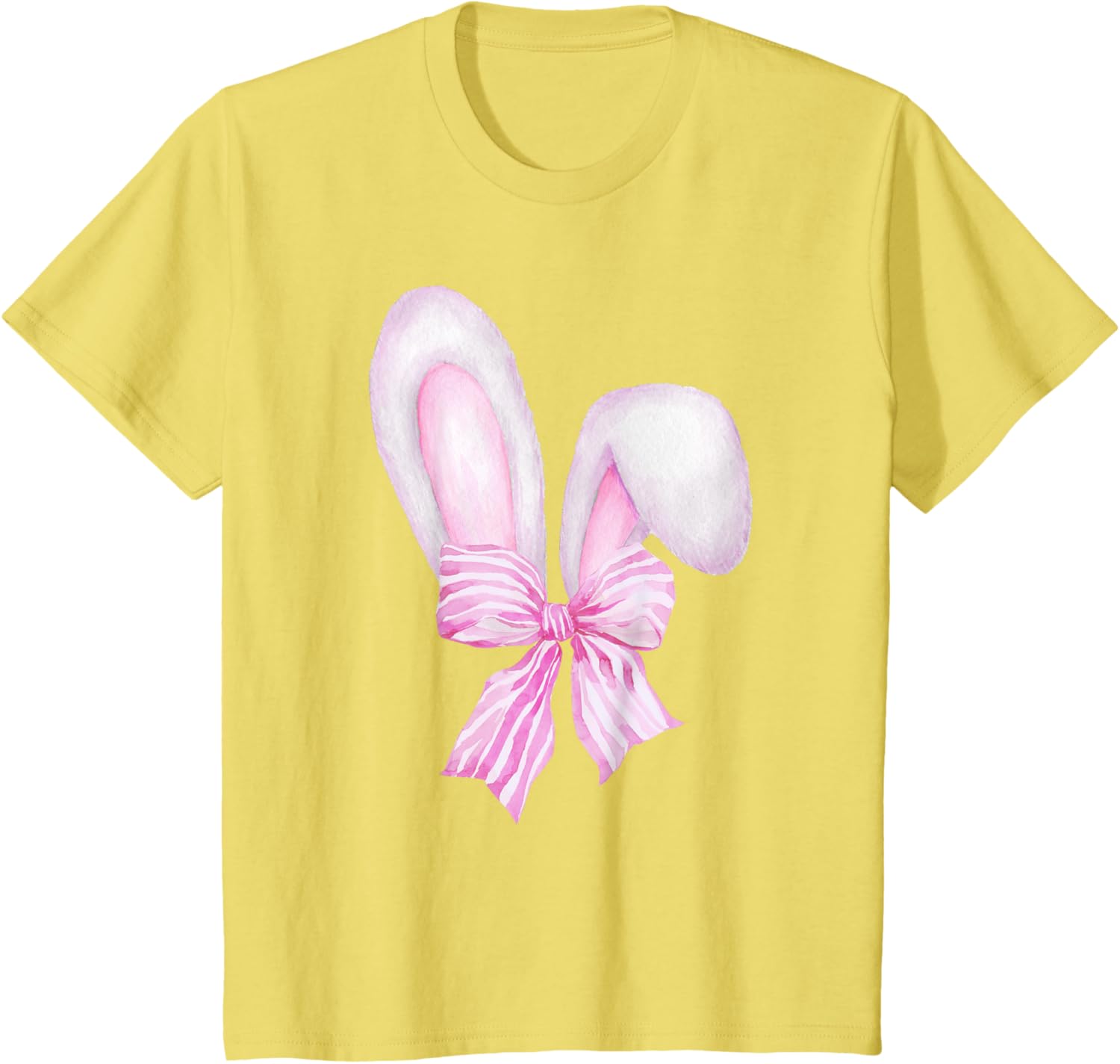 Coquette Bunny Ears Easter Bunny Coquette Bow Trendy Design T-Shirt