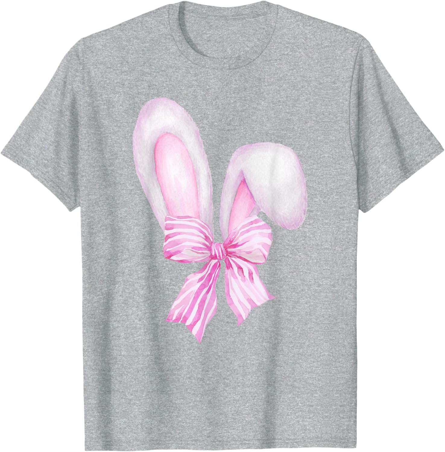 Coquette Bunny Ears Easter Bunny Coquette Bow Trendy Design T-Shirt