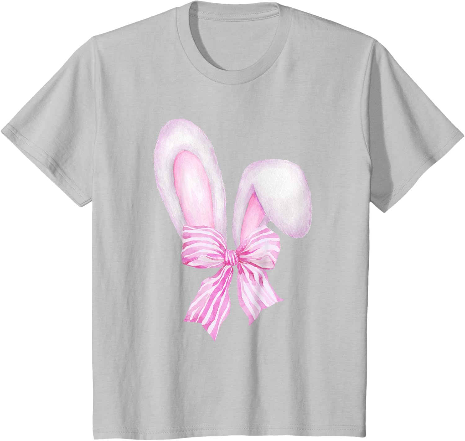 Coquette Bunny Ears Easter Bunny Coquette Bow Trendy Design T-Shirt