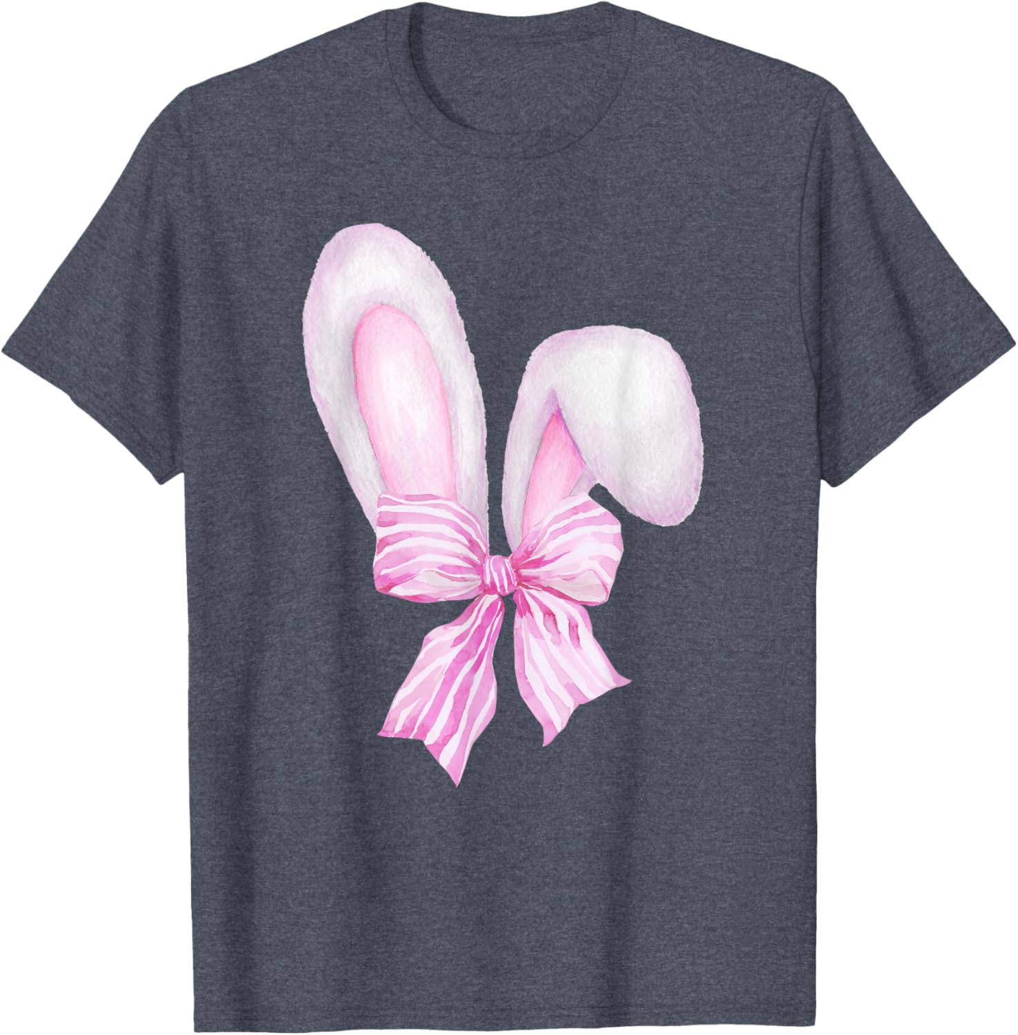 Coquette Bunny Ears Easter Bunny Coquette Bow Trendy Design T-Shirt