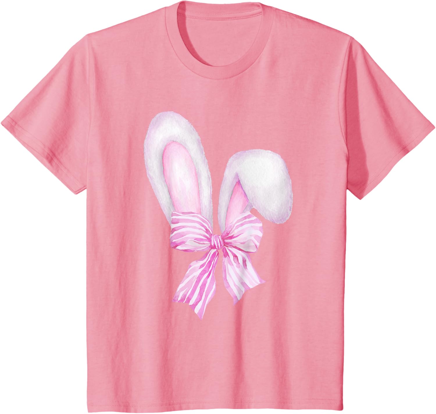 Coquette Bunny Ears Easter Bunny Coquette Bow Trendy Design T-Shirt