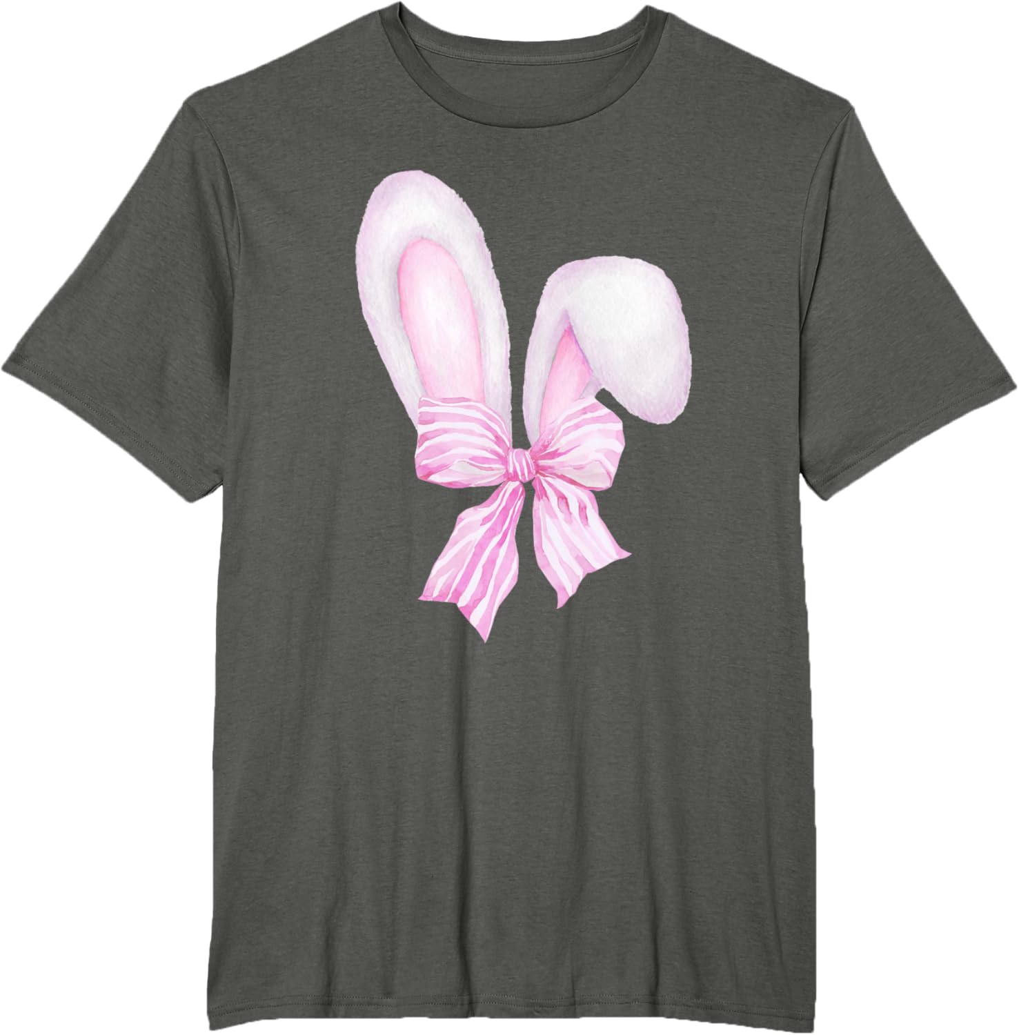 Coquette Bunny Ears Easter Bunny Coquette Bow Trendy Design T-Shirt