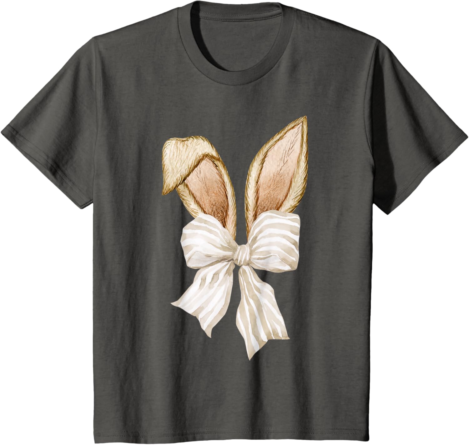 Coquette Bunny Ears Easter Bunny Coquette Bow Trendy Design T-Shirt