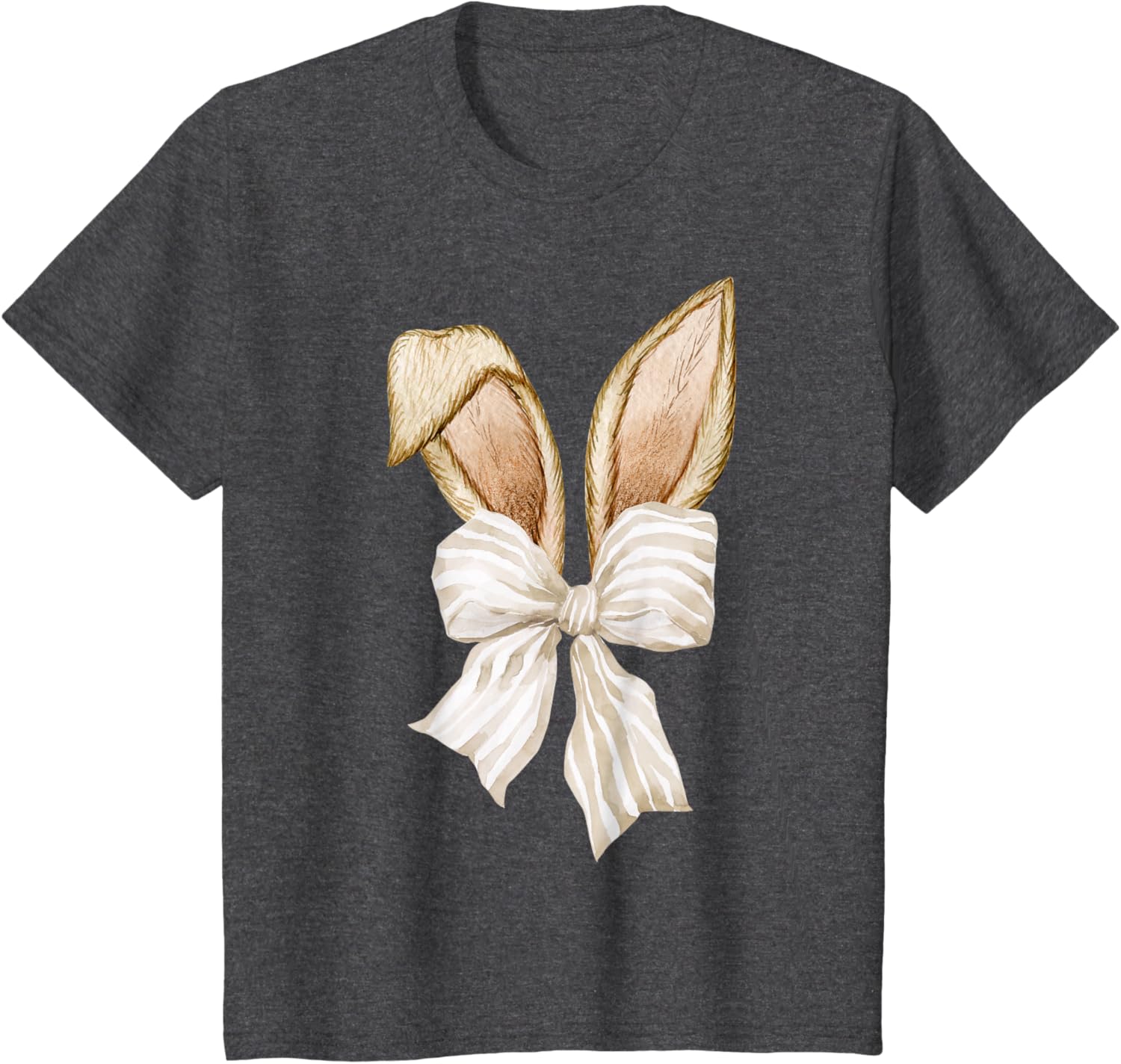 Coquette Bunny Ears Easter Bunny Coquette Bow Trendy Design T-Shirt