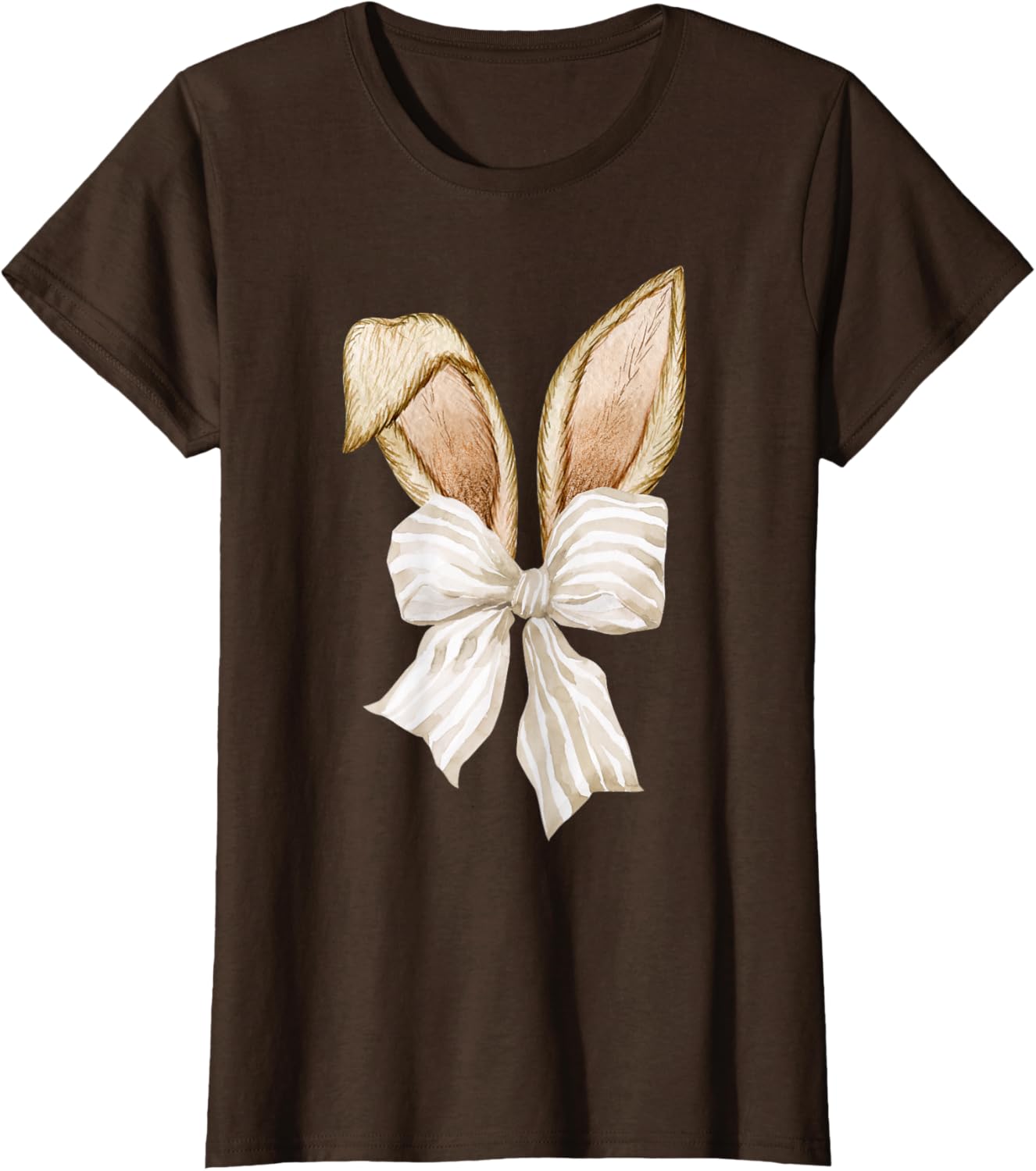 Coquette Bunny Ears Easter Bunny Coquette Bow Trendy Design T-Shirt