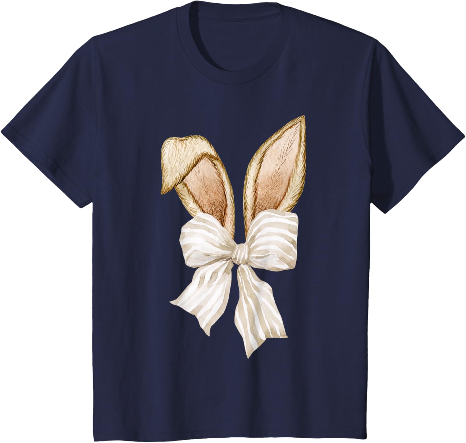 Coquette Bunny Ears Easter Bunny Coquette Bow Trendy Design T-Shirt