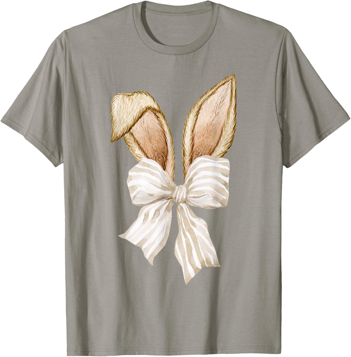 Coquette Bunny Ears Easter Bunny Coquette Bow Trendy Design T-Shirt