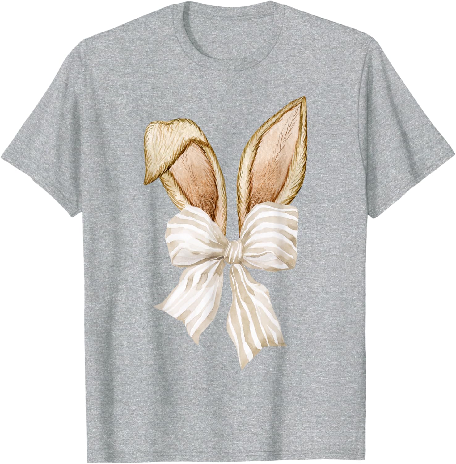 Coquette Bunny Ears Easter Bunny Coquette Bow Trendy Design T-Shirt