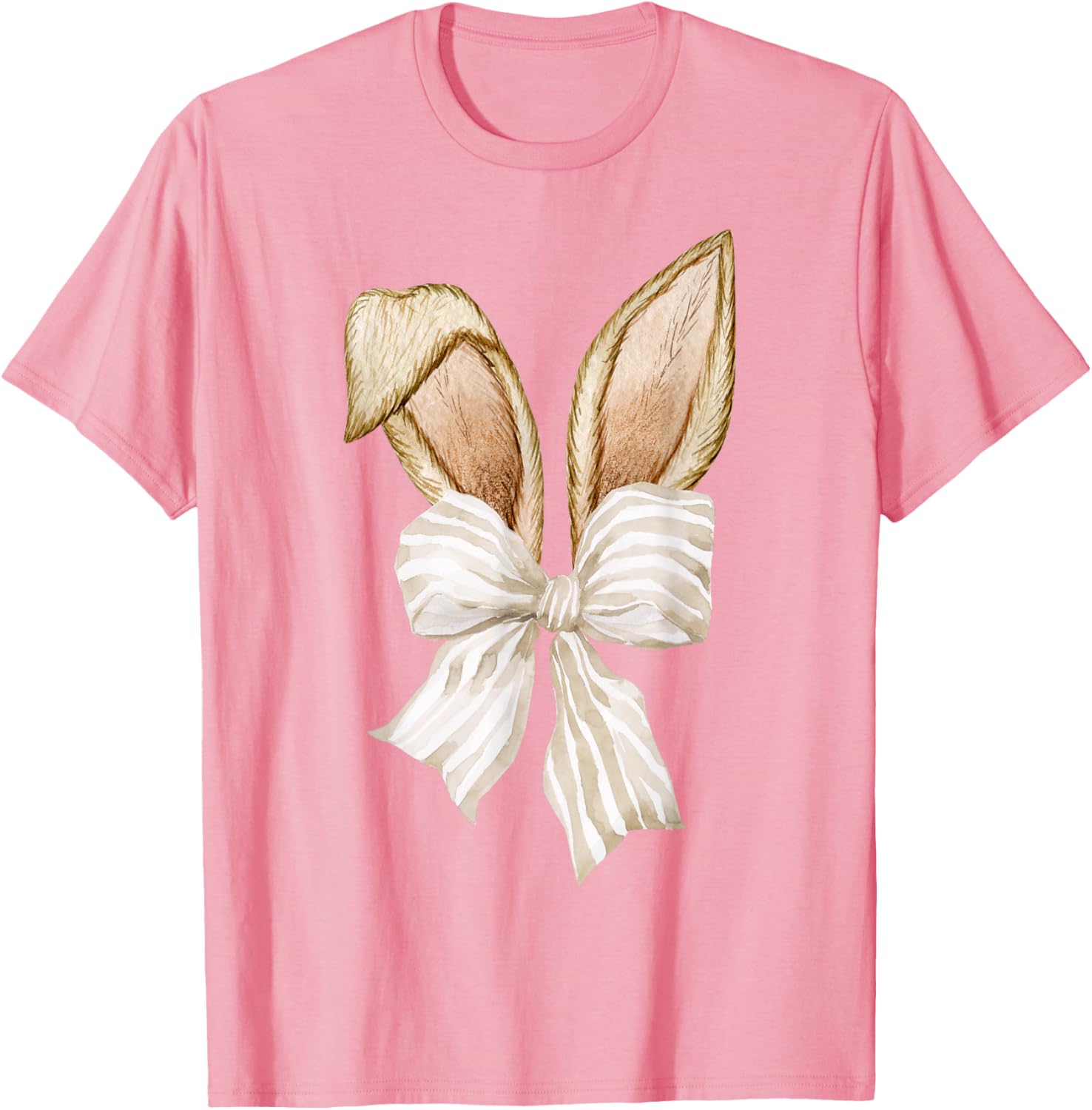 Coquette Bunny Ears Easter Bunny Coquette Bow Trendy Design T-Shirt