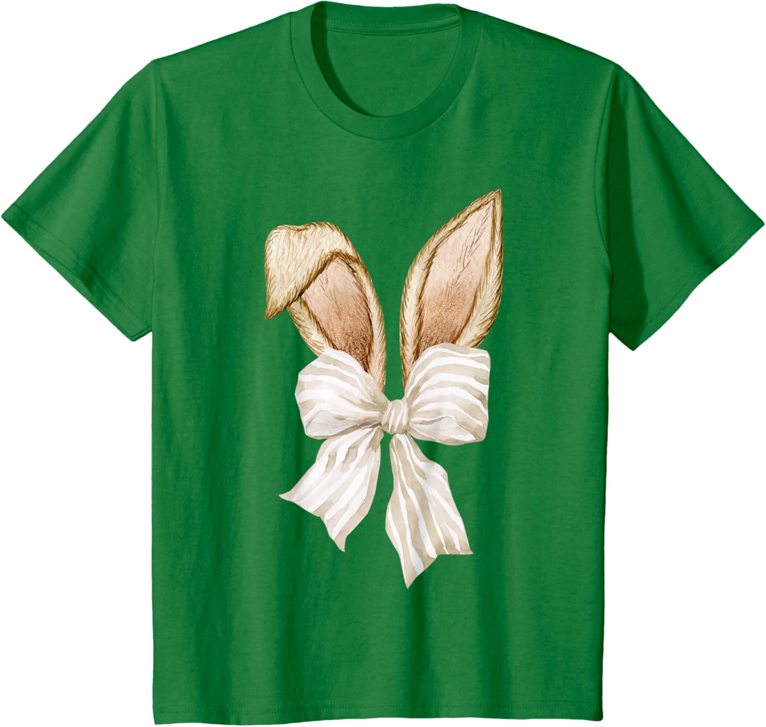 Coquette Bunny Ears Easter Bunny Coquette Bow Trendy Design T-Shirt