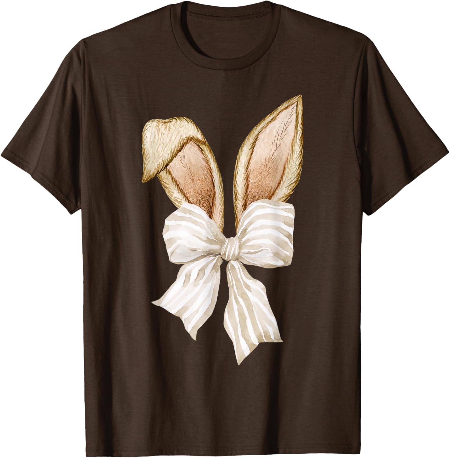 Coquette Bunny Ears Easter Bunny Coquette Bow Trendy Design T-Shirt