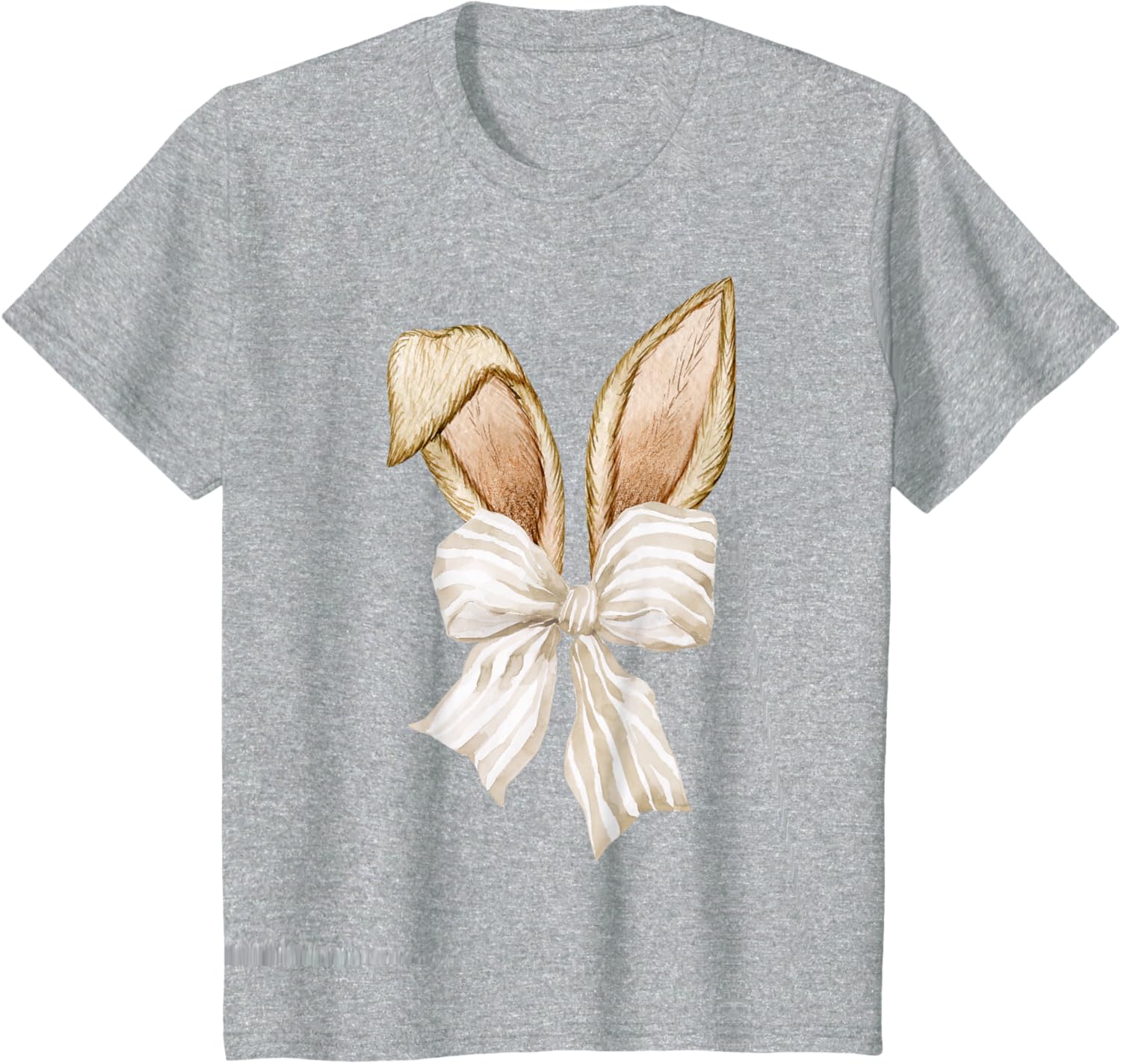 Coquette Bunny Ears Easter Bunny Coquette Bow Trendy Design T-Shirt