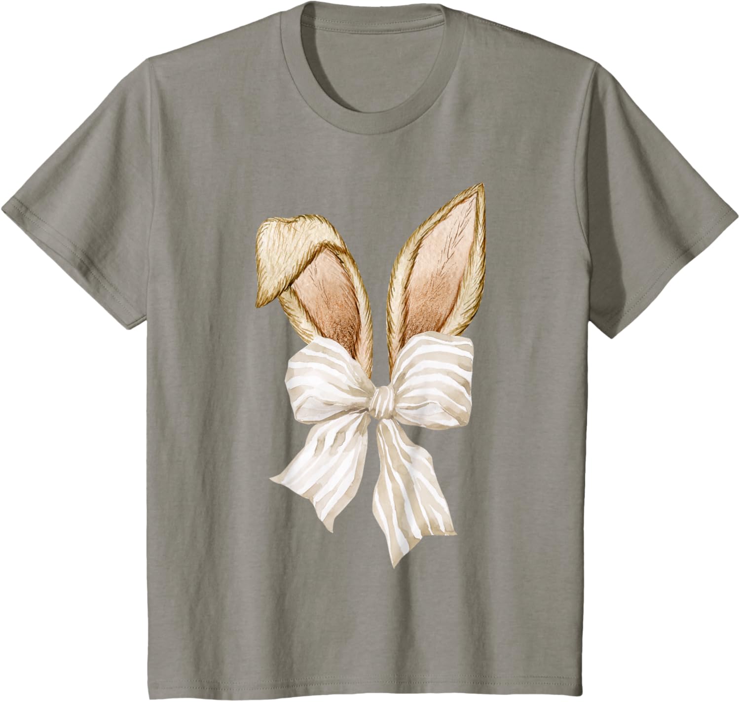 Coquette Bunny Ears Easter Bunny Coquette Bow Trendy Design T-Shirt