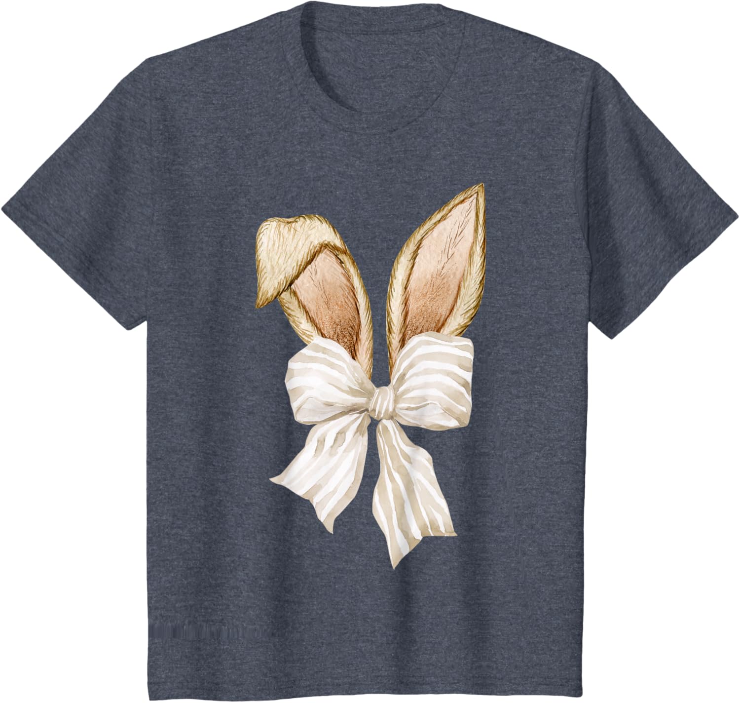 Coquette Bunny Ears Easter Bunny Coquette Bow Trendy Design T-Shirt