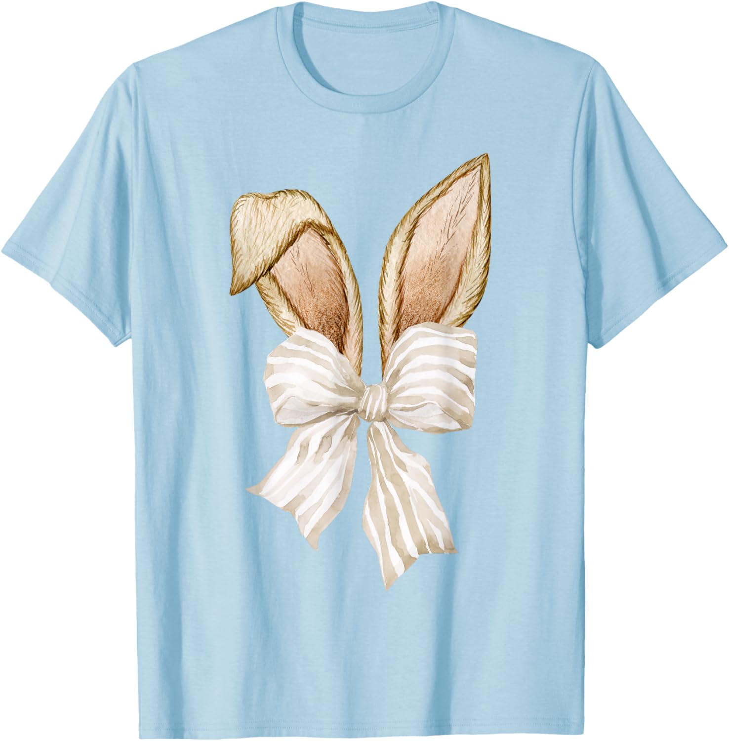 Coquette Bunny Ears Easter Bunny Coquette Bow Trendy Design T-Shirt