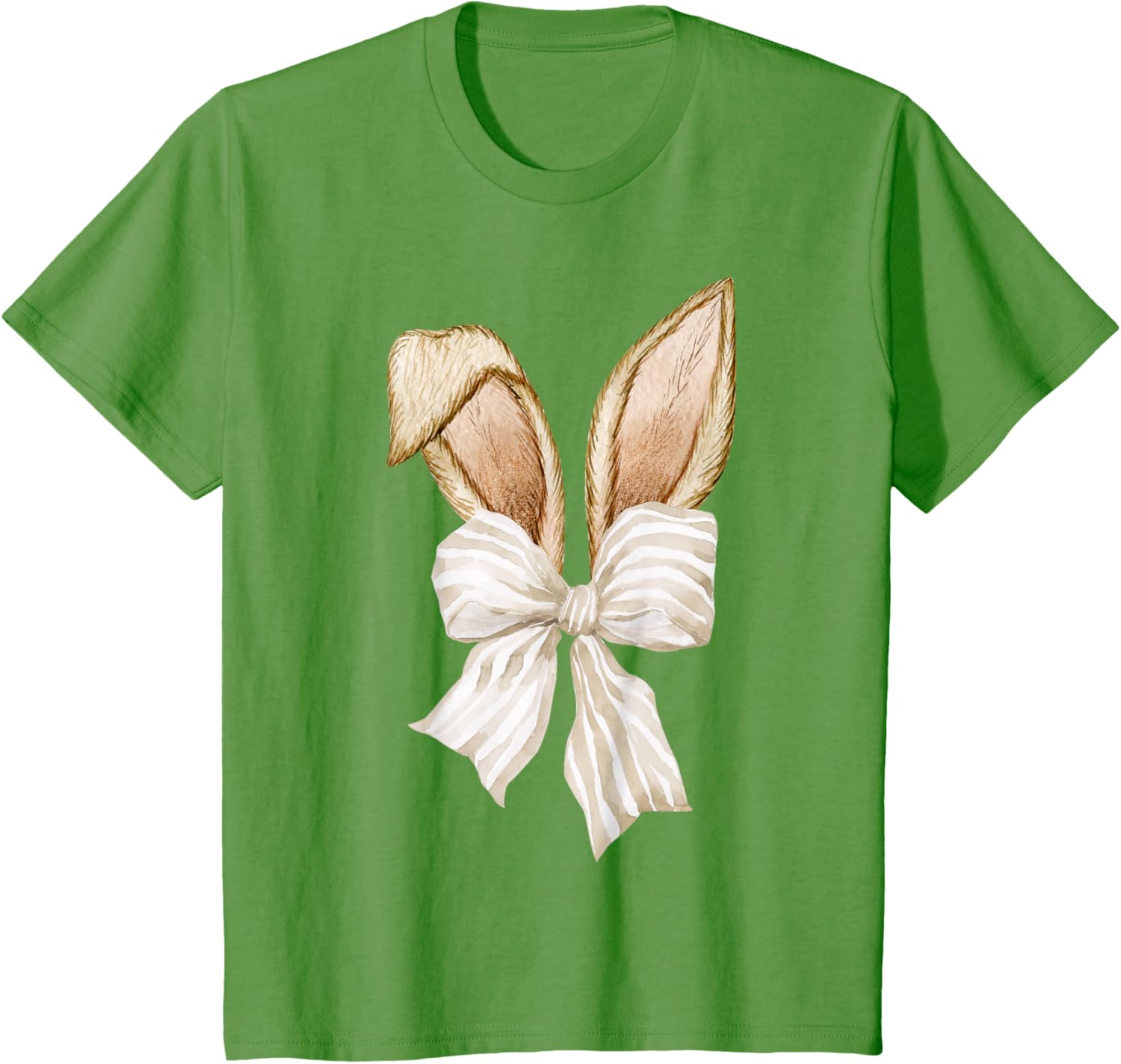 Coquette Bunny Ears Easter Bunny Coquette Bow Trendy Design T-Shirt