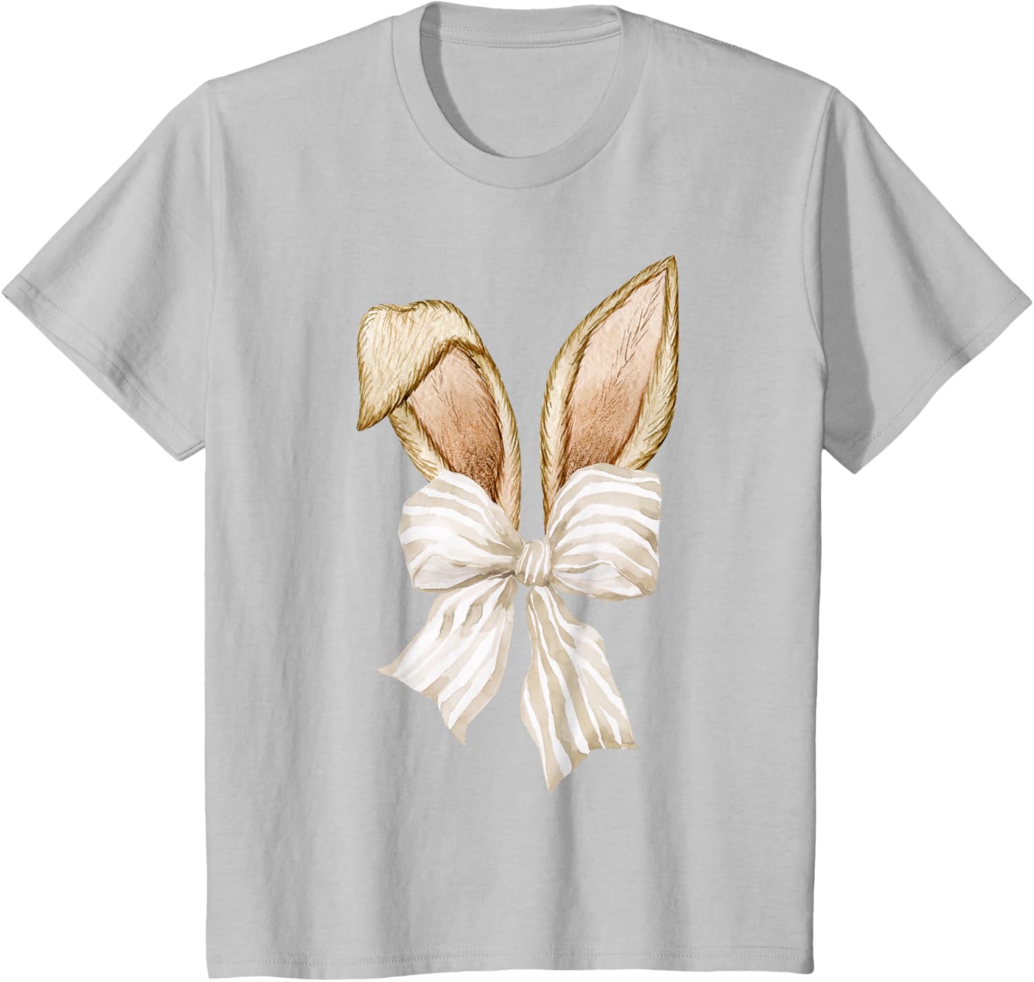 Coquette Bunny Ears Easter Bunny Coquette Bow Trendy Design T-Shirt