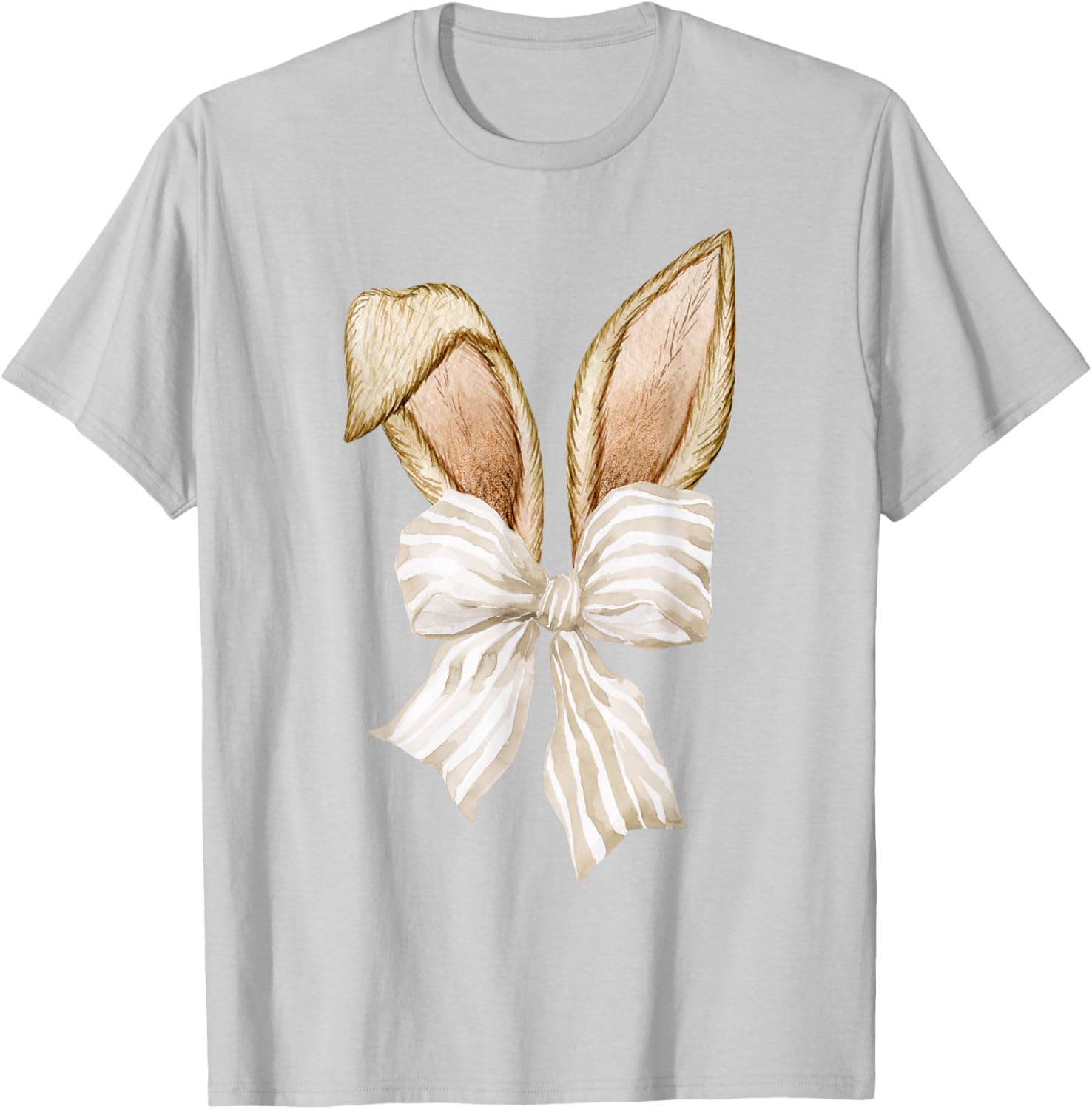 Coquette Bunny Ears Easter Bunny Coquette Bow Trendy Design T-Shirt