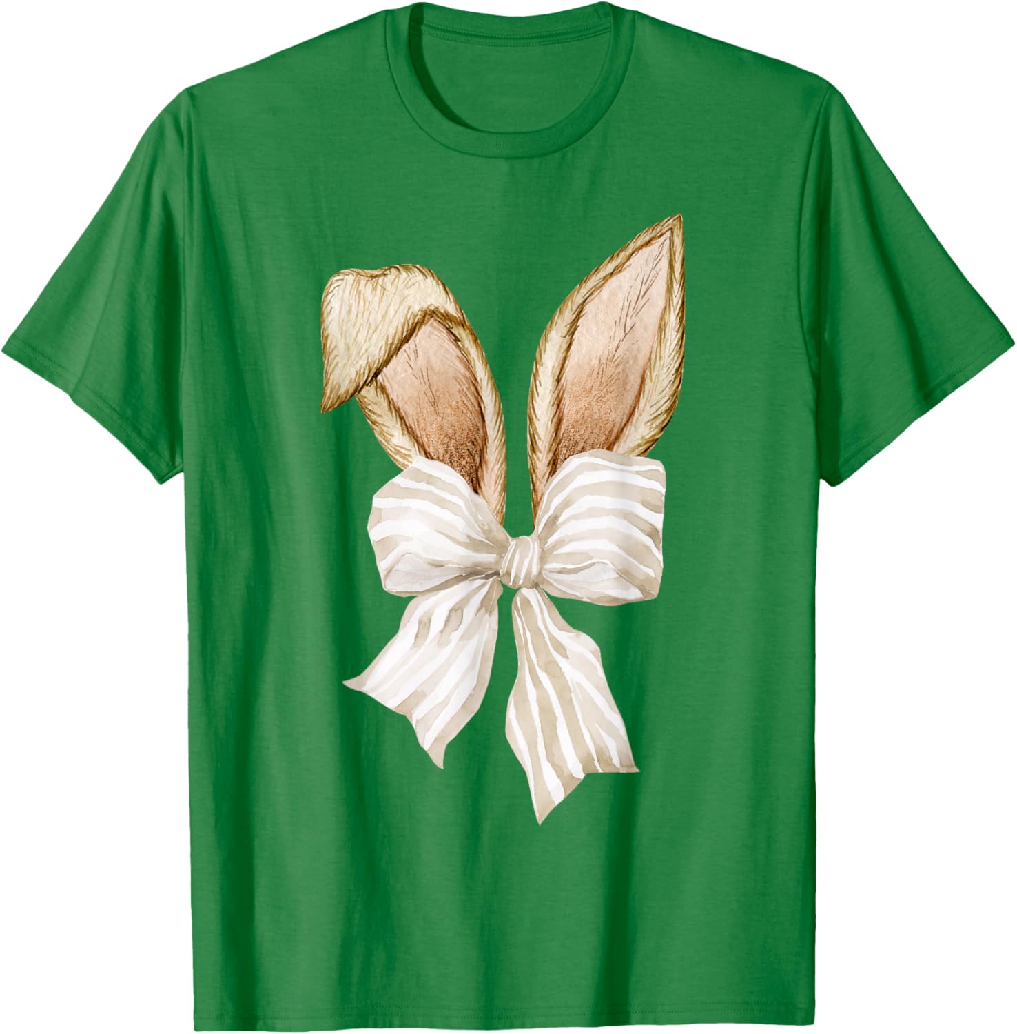 Coquette Bunny Ears Easter Bunny Coquette Bow Trendy Design T-Shirt