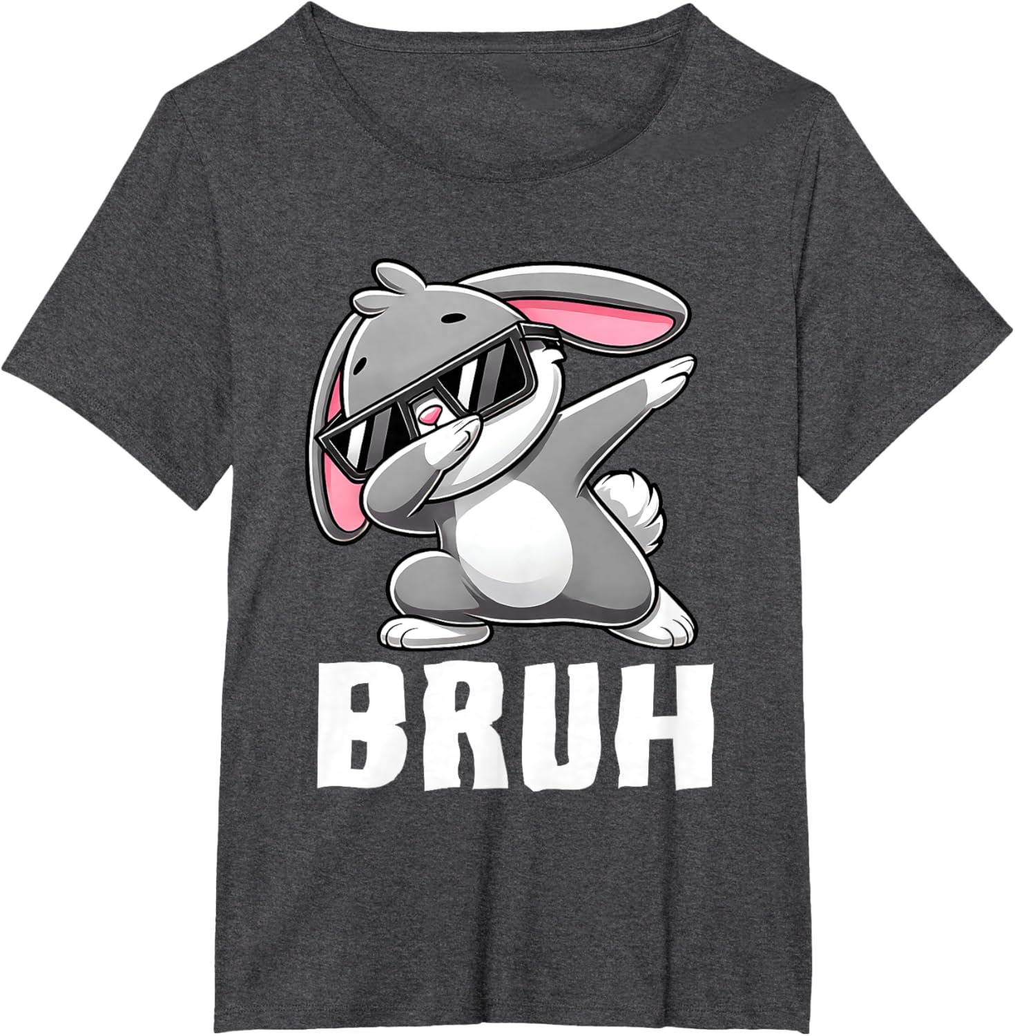 Dabbing Bunny Bruh Meme Easter Day Dab Bunny Teens Boys Kids T-Shirt