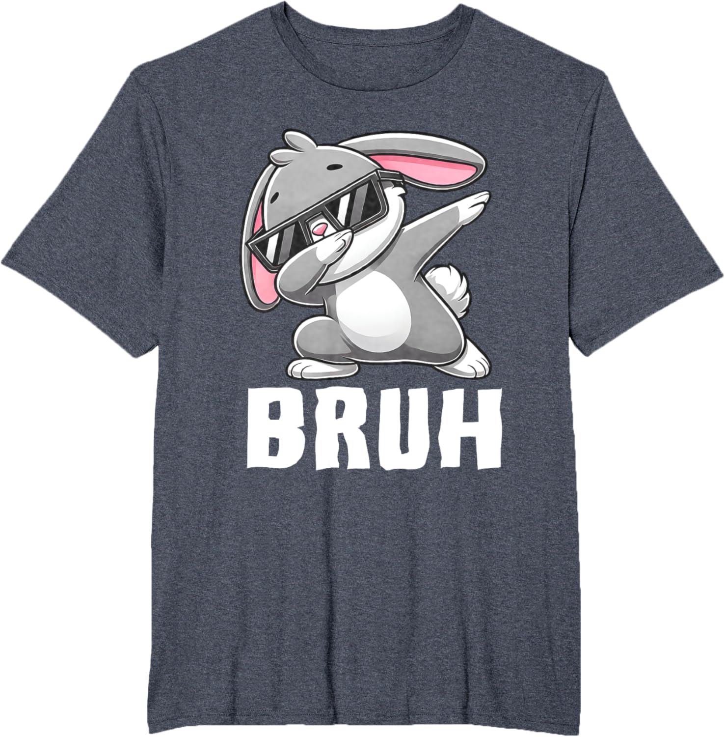 Dabbing Bunny Bruh Meme Easter Day Dab Bunny Teens Boys Kids T-Shirt