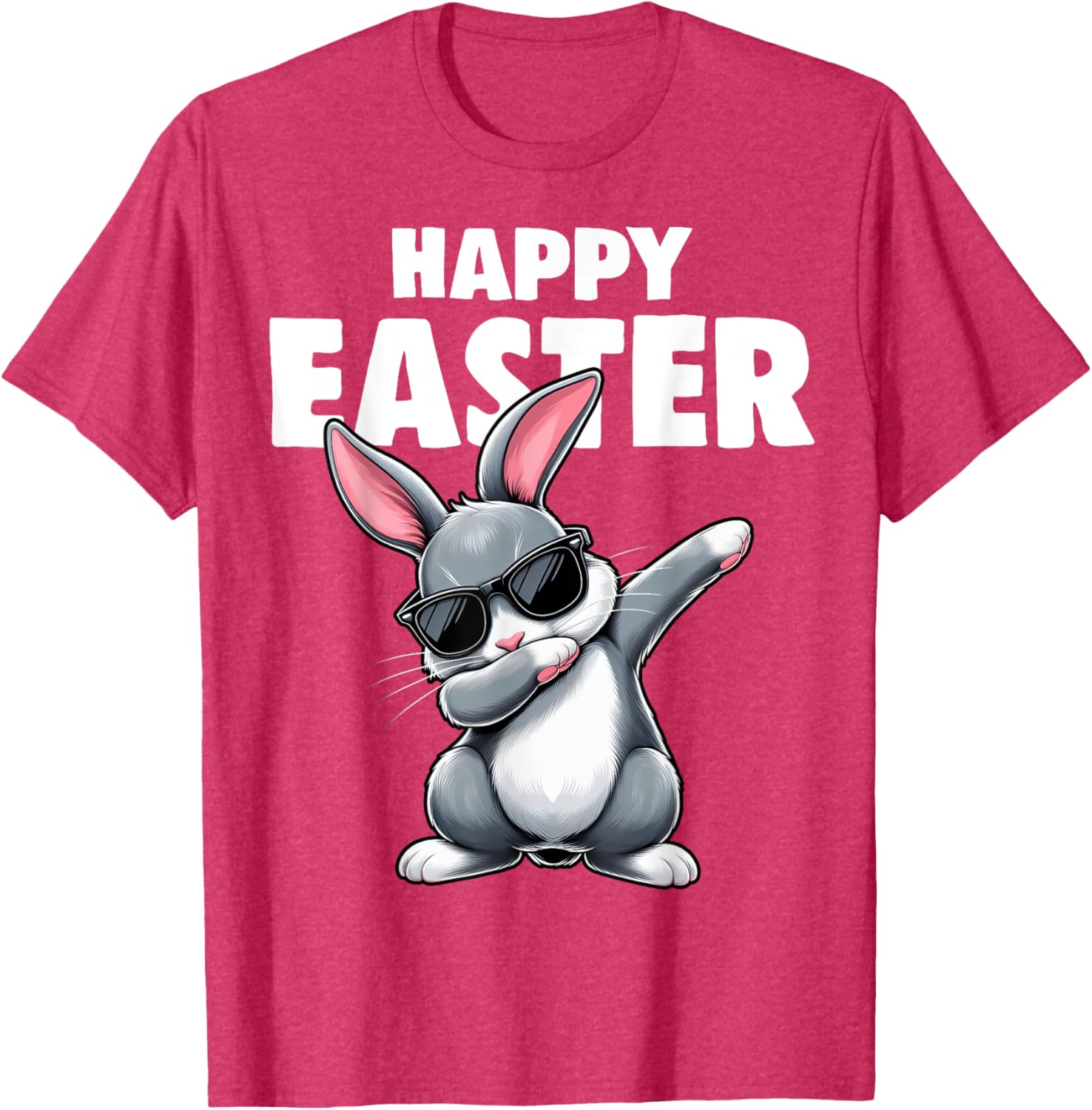 Dabbing Bunny Rabbit Easter Day Boys Girls Kids Dab Dance T-Shirt