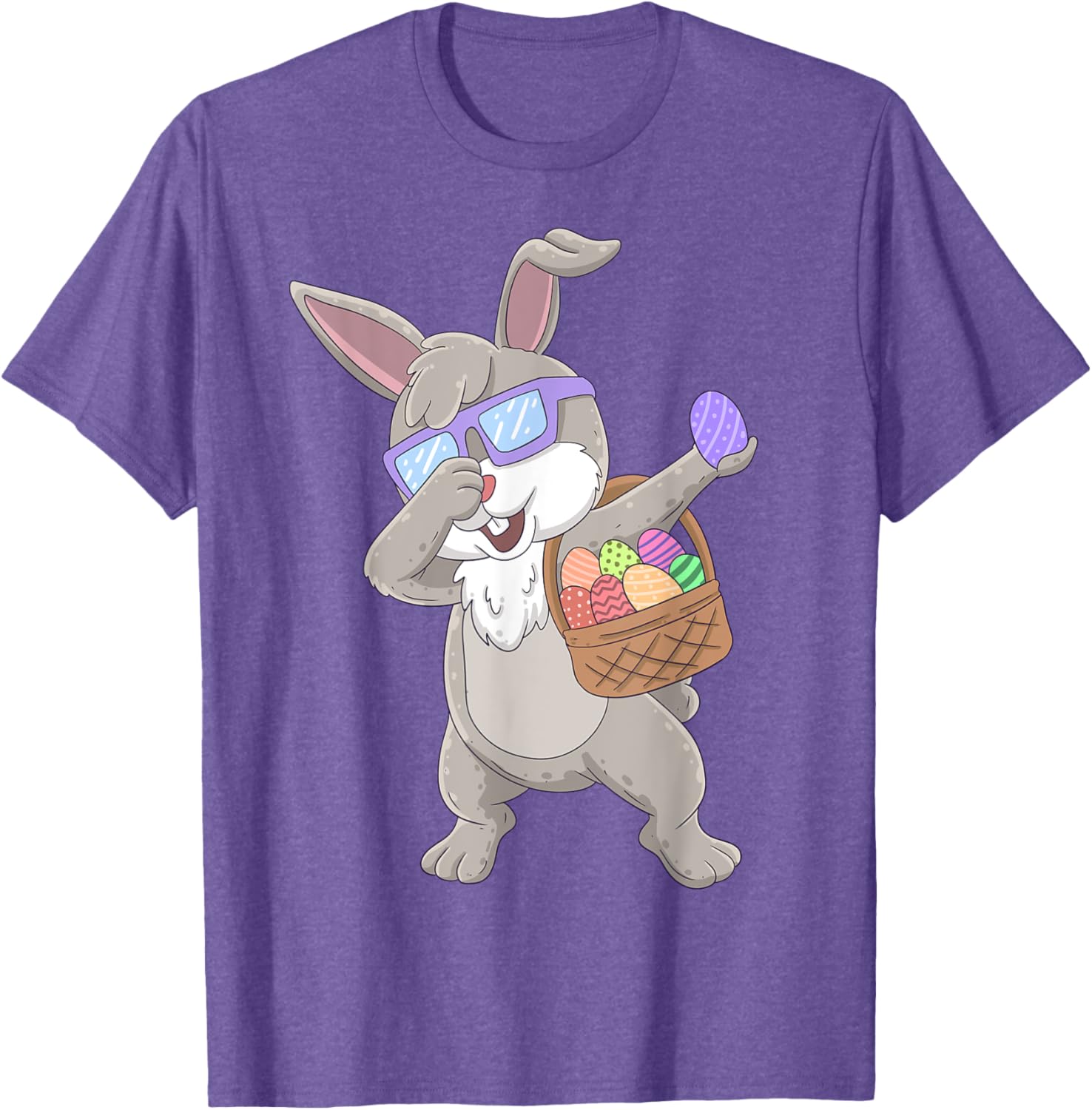 Dabbing Rabbit Happy Easter Bunny Boys Girls Kids Dab T-Shirt