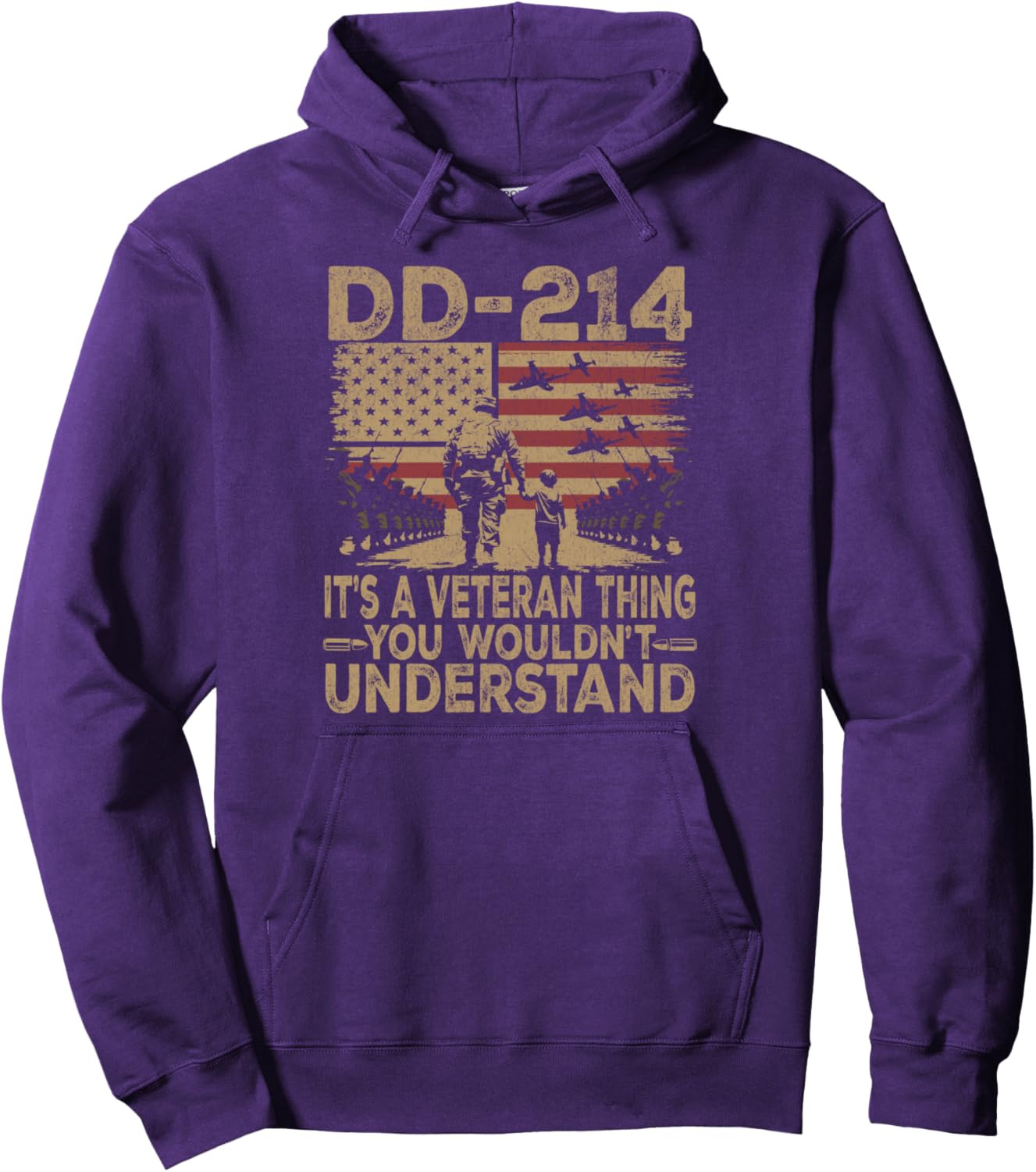 DD-214 It's A Veteran Thing You Wouldn't Understand DD-214 Pullover Hoodie