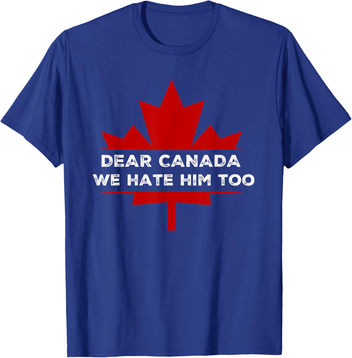 Dear Canada We Hate Him Too 2024 Election T-Shirt