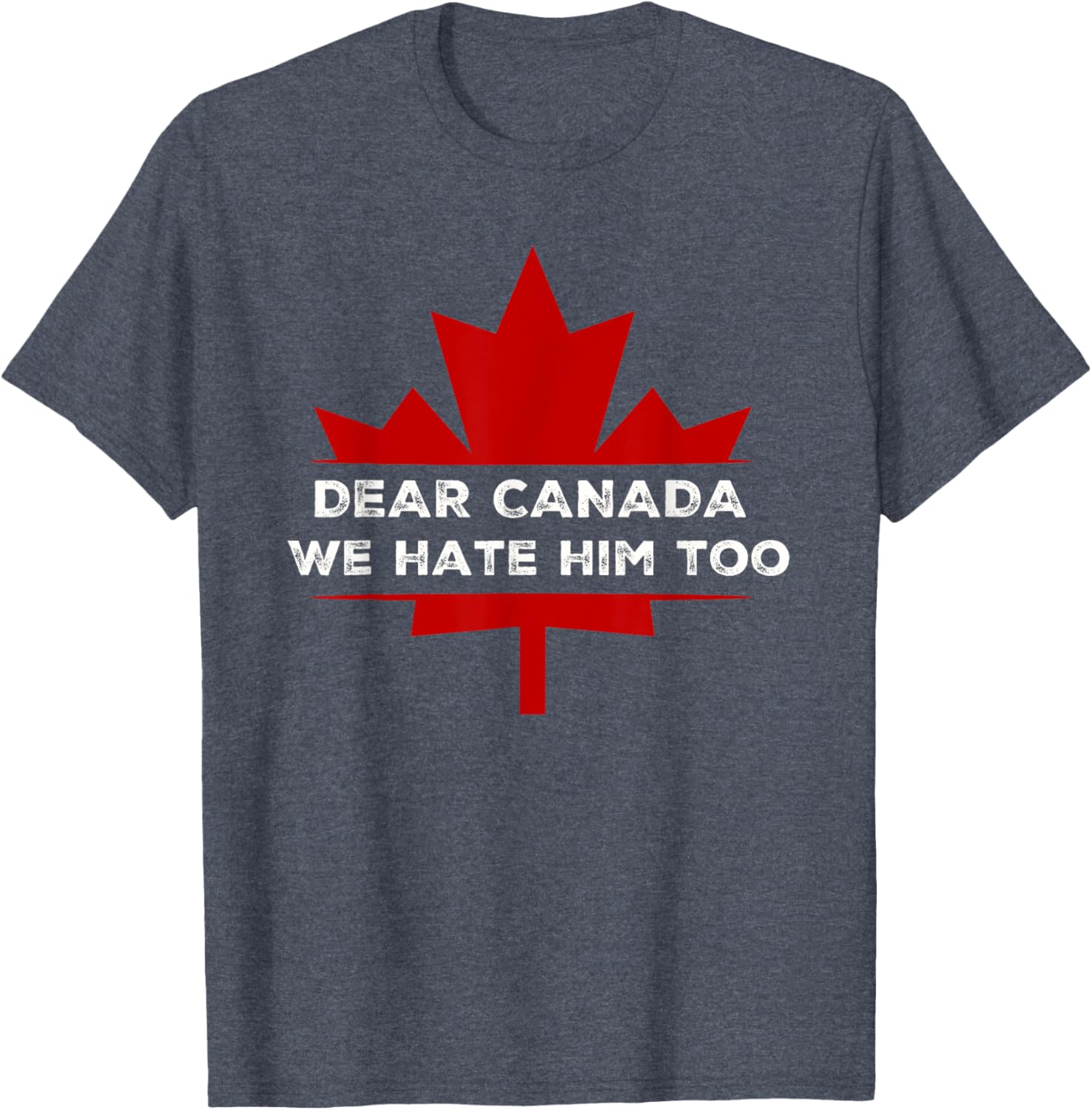 Dear Canada We Hate Him Too 2024 Election T-Shirt