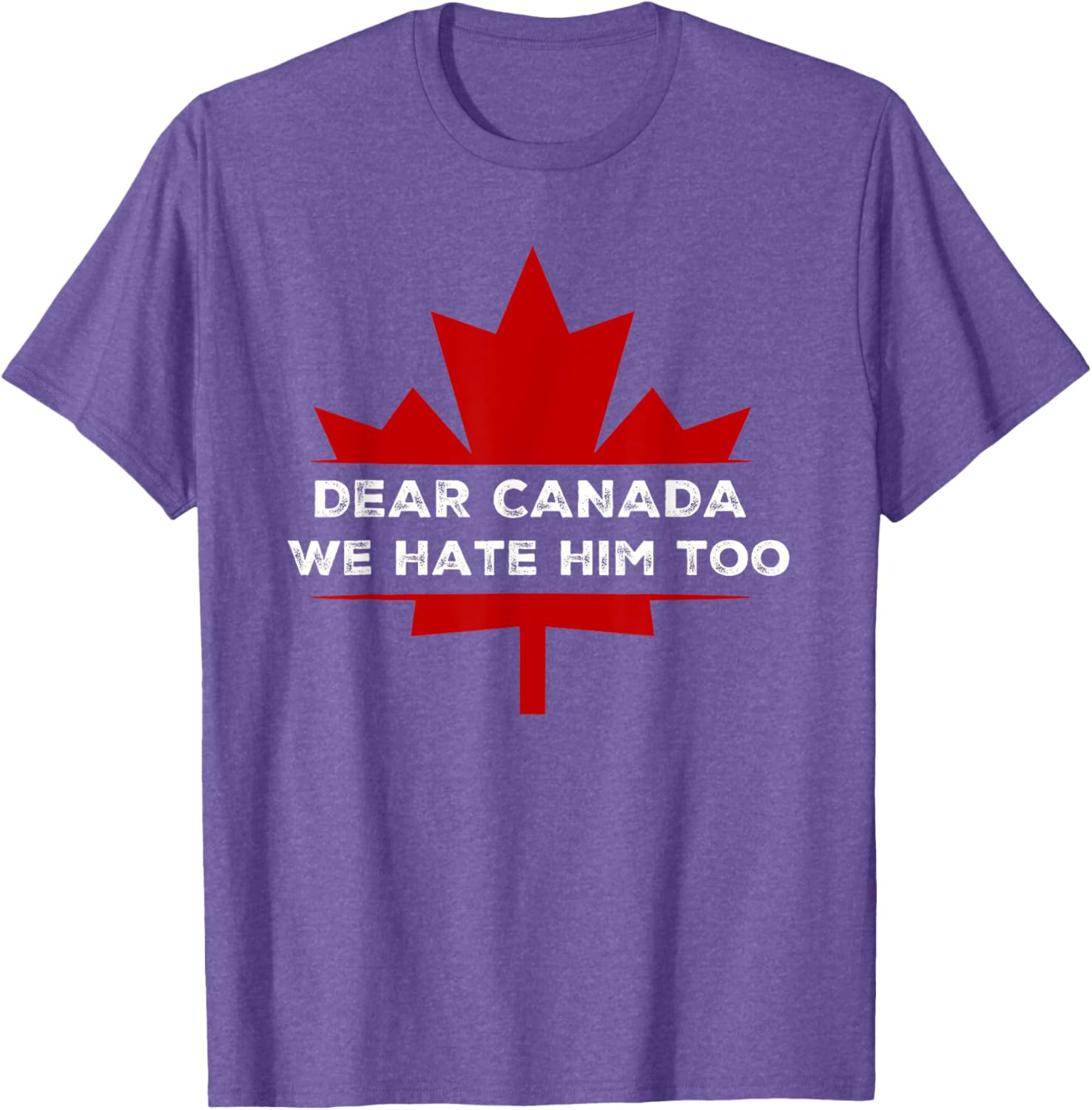 Dear Canada We Hate Him Too 2024 Election T-Shirt