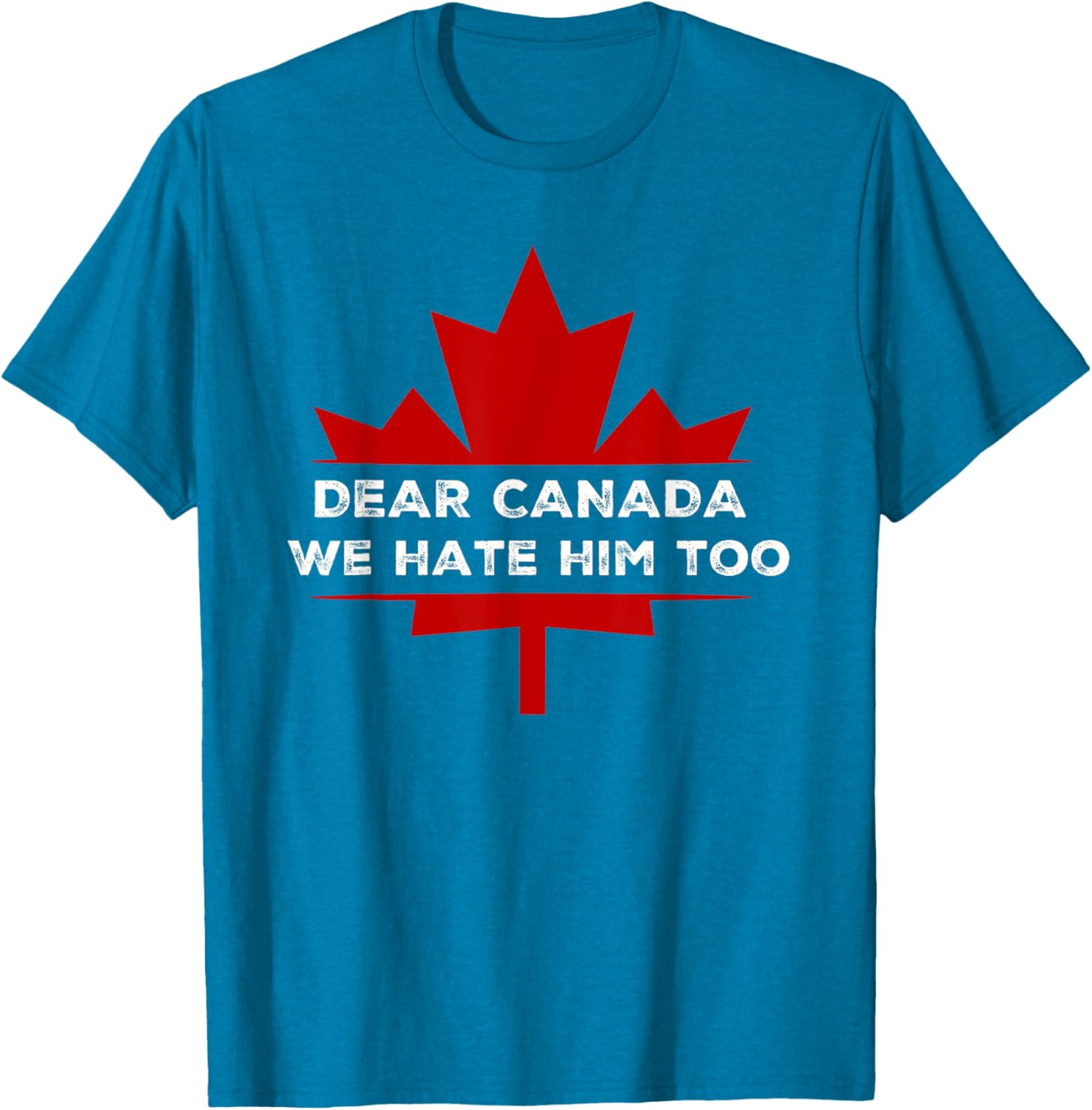 Dear Canada We Hate Him Too 2024 Election T-Shirt