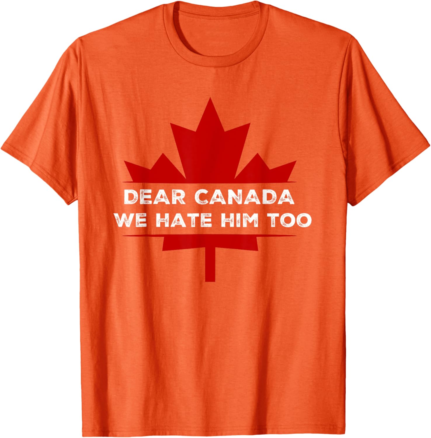 Dear Canada We Hate Him Too 2024 Election T-Shirt