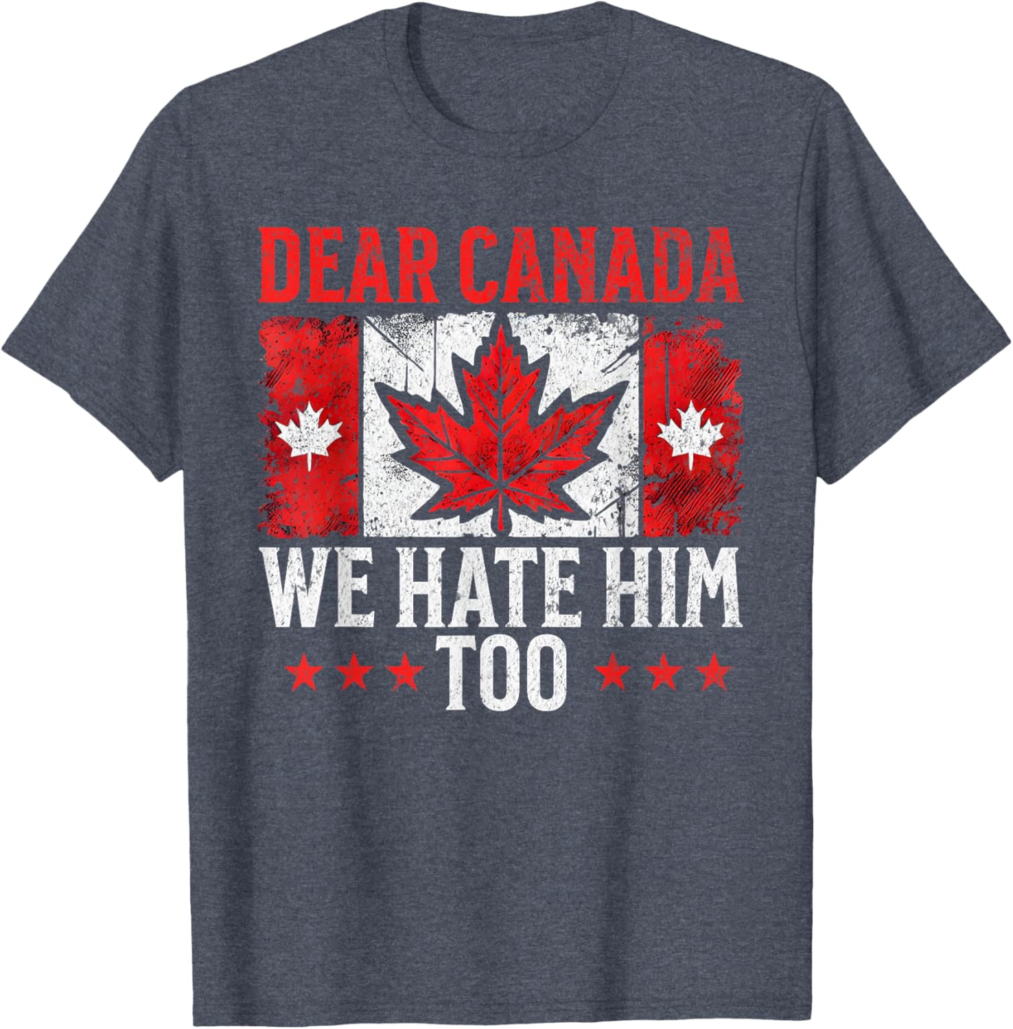 Dear Canada We Hate Him Too Standing for democracy Tee T-Shirt