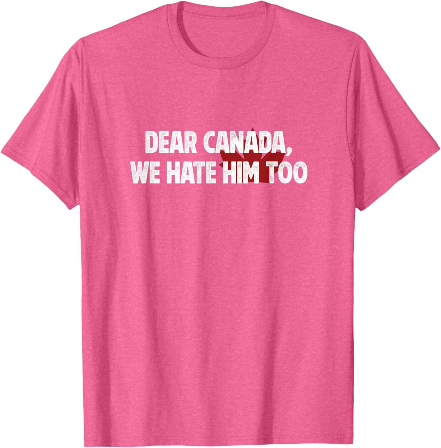 Dear Canada We Hate Him Too T-Shirt