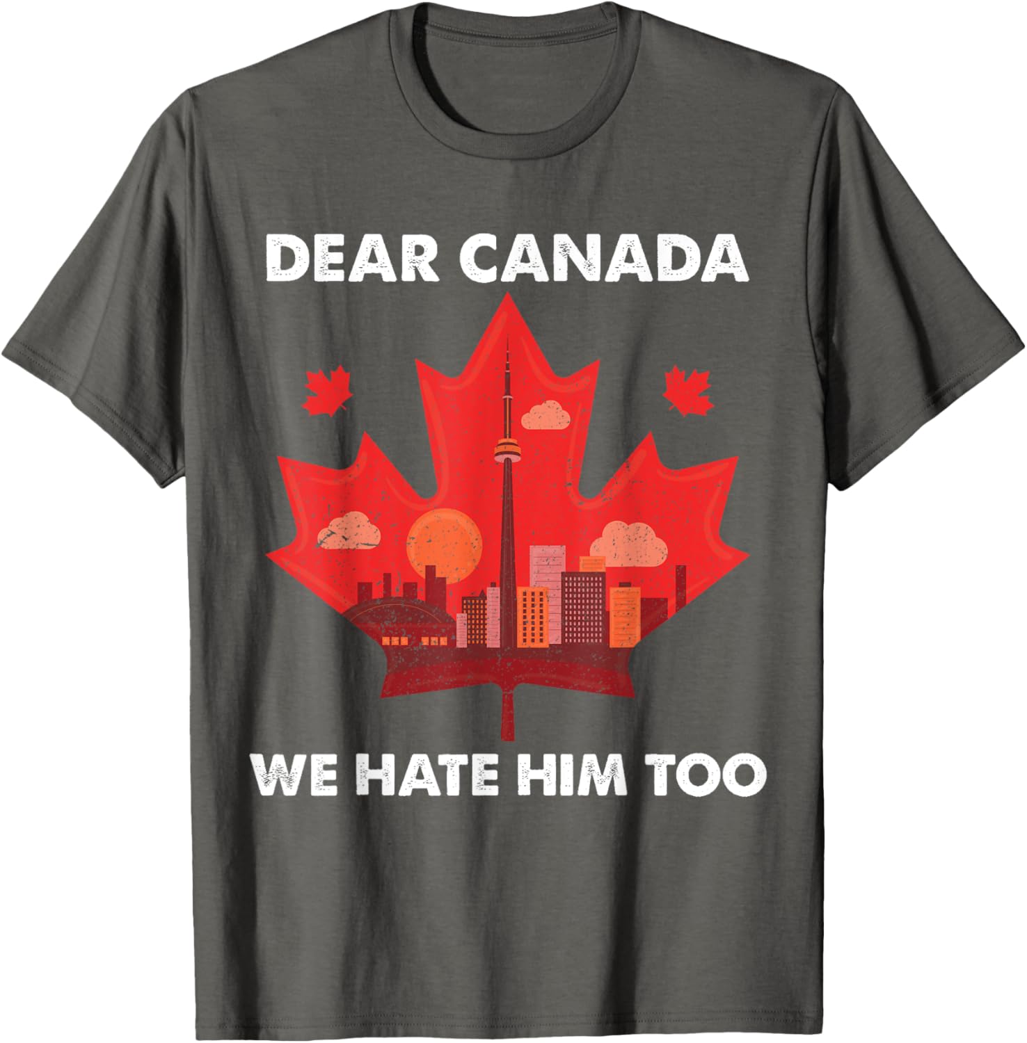Dear Canada We Hate Him Too T-Shirt