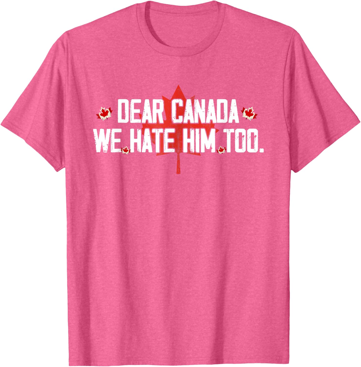 Dear Canada We Hate Him Too T-Shirt