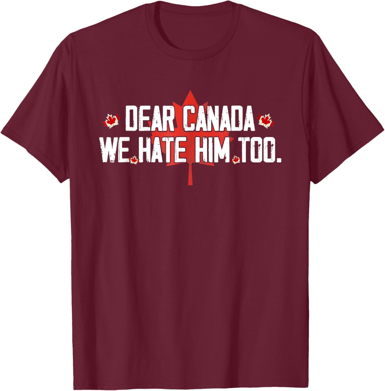 Dear Canada We Hate Him Too T-Shirt