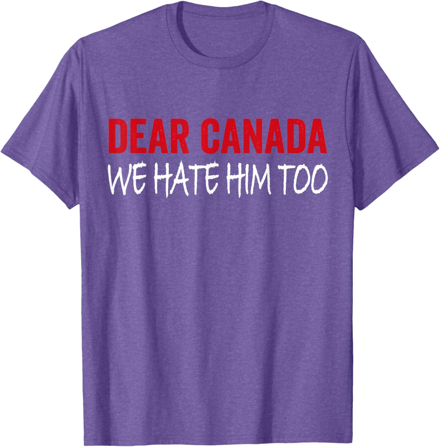Dear Canada We Hate Him Too T-Shirt