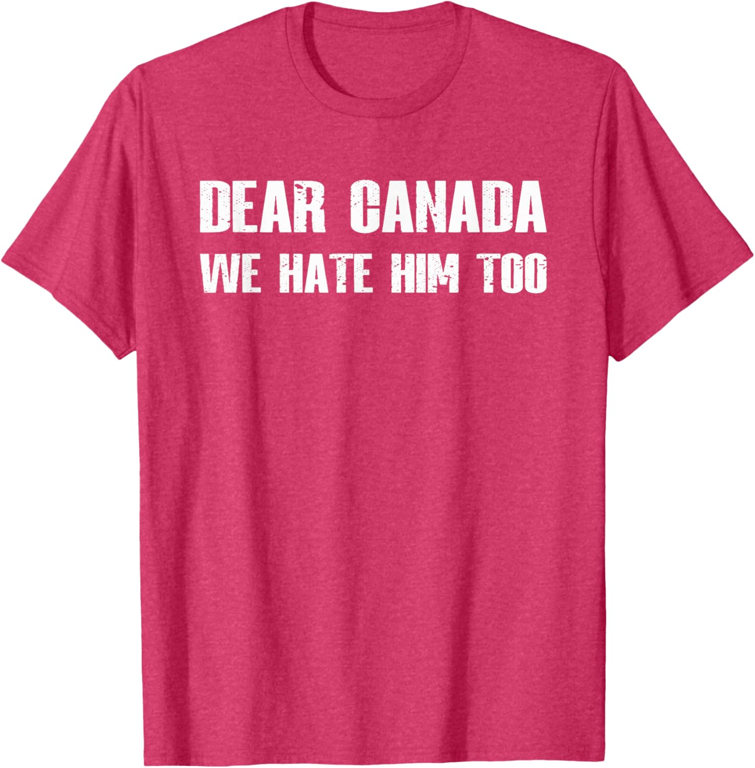 Dear Canada We Hate Him Too T-Shirt